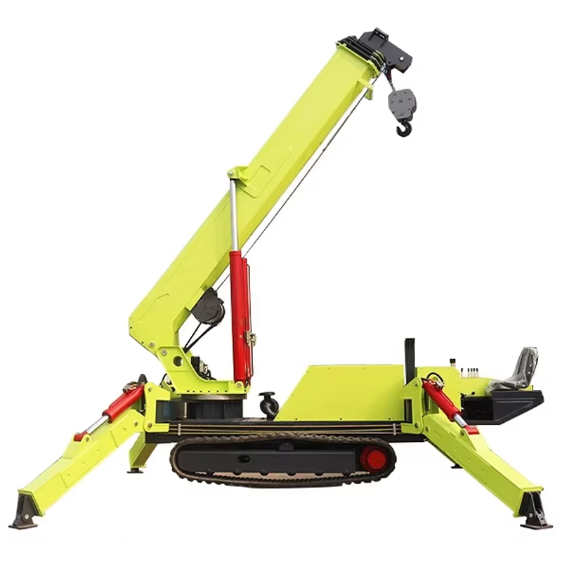 Compact Crawler Boom Lift - Crawler Spider Crane Compact Hydraulic Remote
