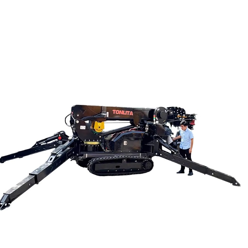 Customized Crane 10 12  14 16  - Compact Crawler Boom Lift 评论和价格