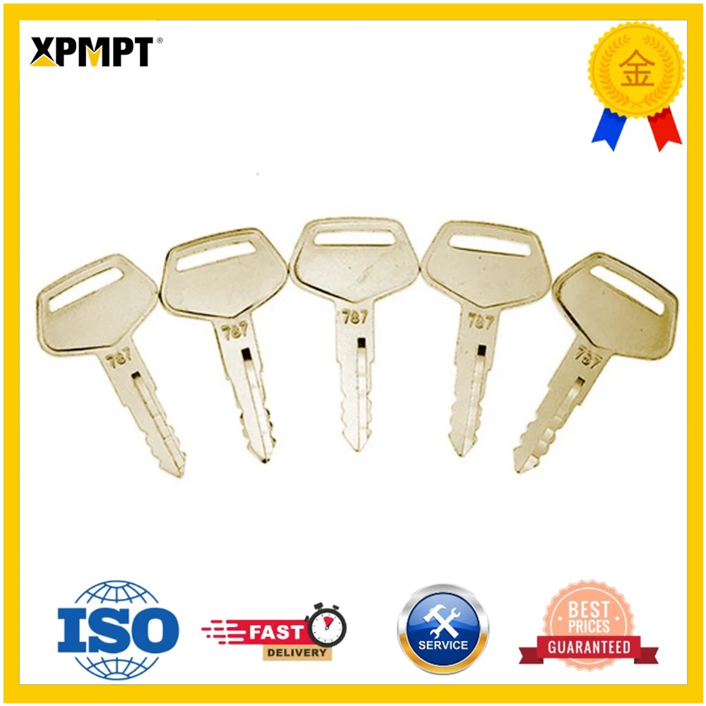5X Keys 787 For Komatsu Heavy  - Heavy Equipment Komatsu 评论和价格