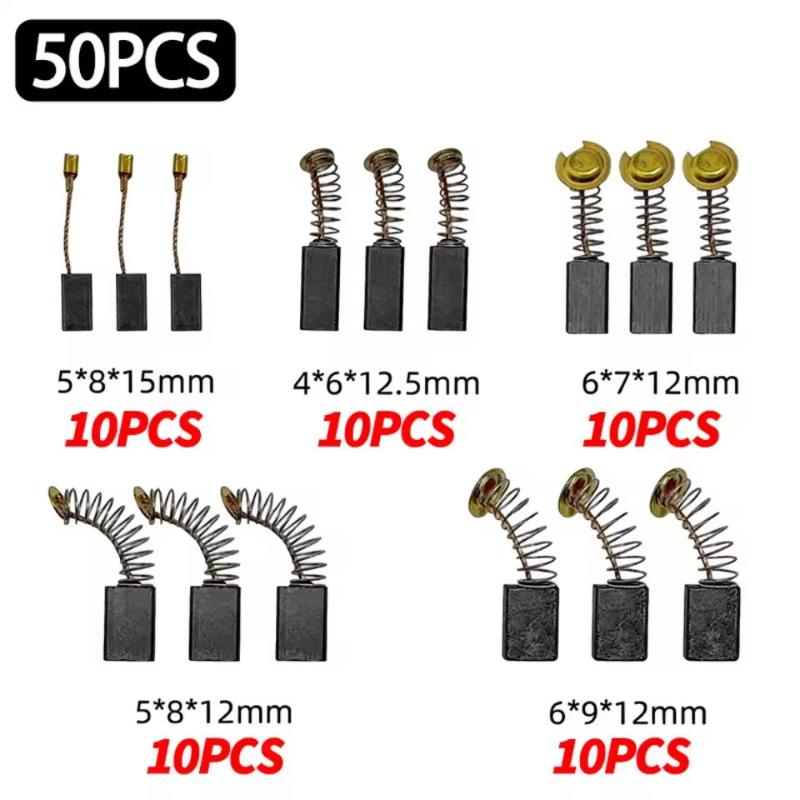 50pcs Heavy-Duty Carbon Brush  - Heavy Equipment Grinder 评论和价格