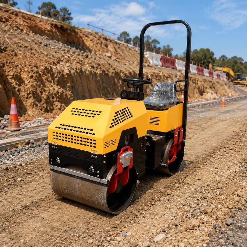 Double Drum Vibratory Road Rol - Heavy Equipment For Construction 评论和价格