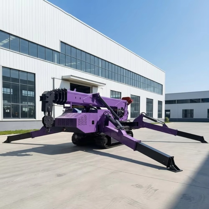 3Ton Spider Crawler Crane 10m  - Compact Crawler Boom Lift 评论和价格