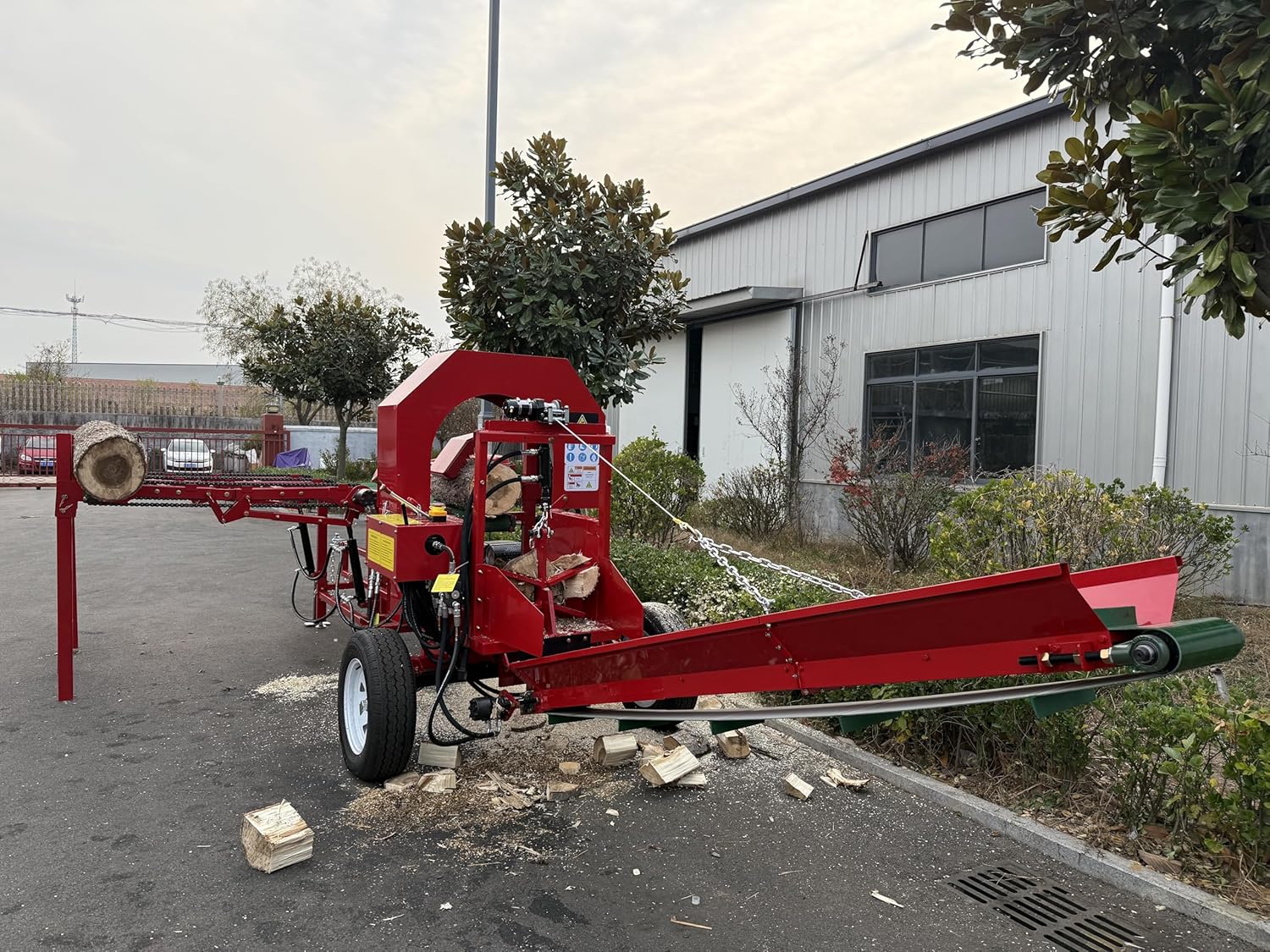 Heavy Duty 45 Ton Firewood Cut - Heavy Equipment Grinder 评论和价格