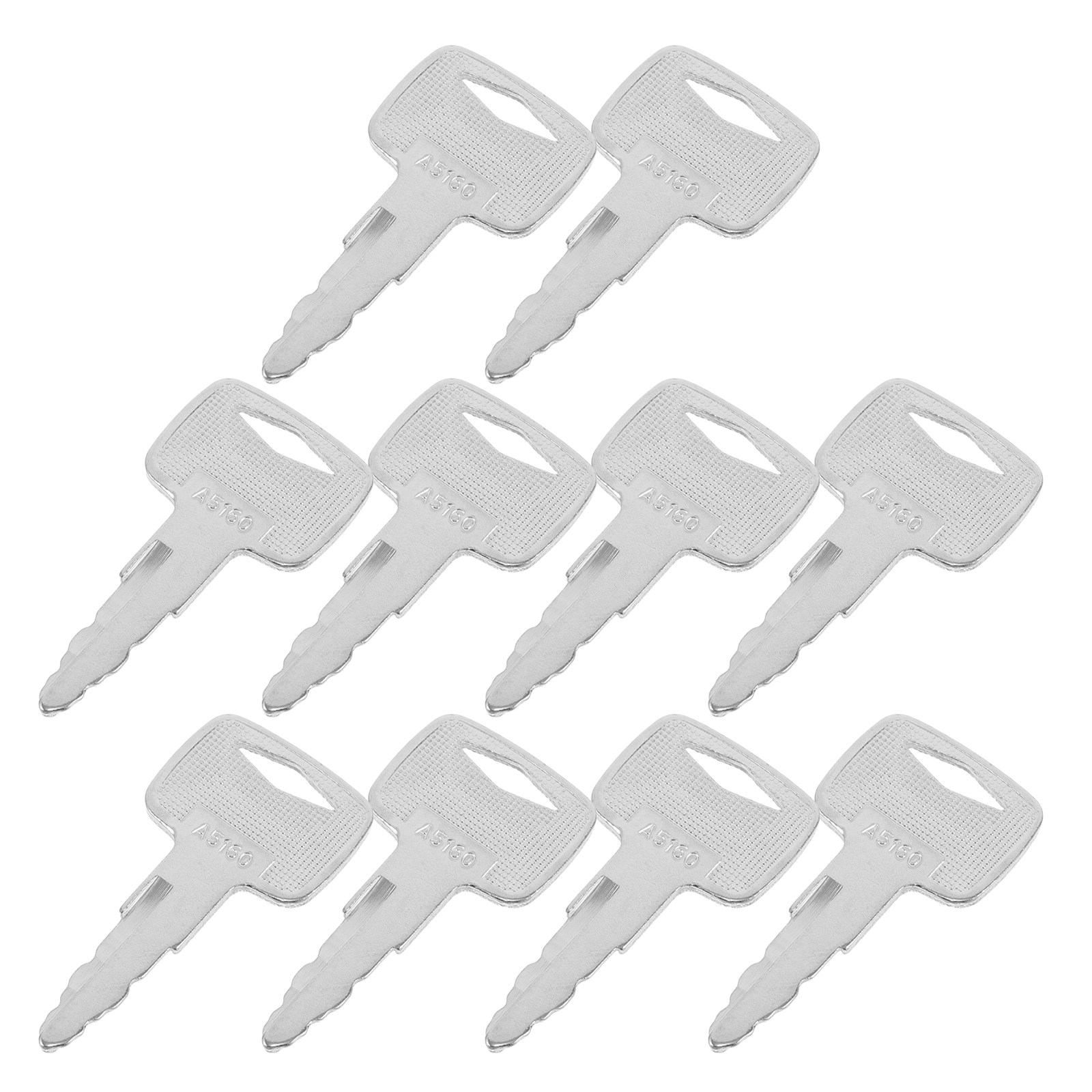 10Pcs Forklift Keys Ignition S - Heavy Equipment For Construction 评论和价格
