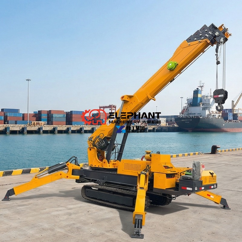 ISO Certified 5Ton 12Ton Mini  - Compact Crawler Boom Lift 评论和价格
