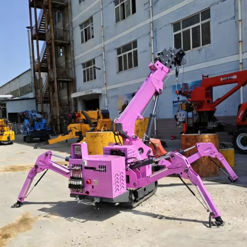 7Ton Remote Control Spider Cra - Compact Crawler Boom Lift 评论和价格