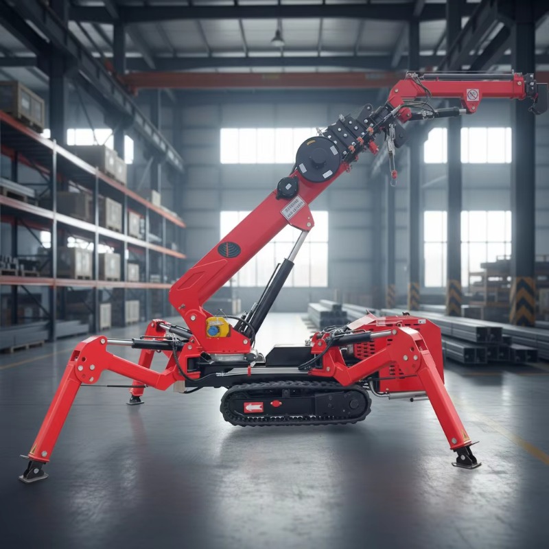 6Ton Hydraulic Telescopic Spid - Compact Crawler Boom Lift 评论和价格