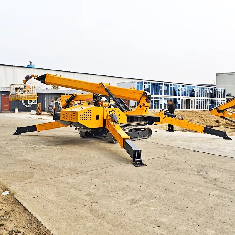 8Ton Heavy Lifting Spider Cran - Compact Crawler Boom Lift 评论和价格