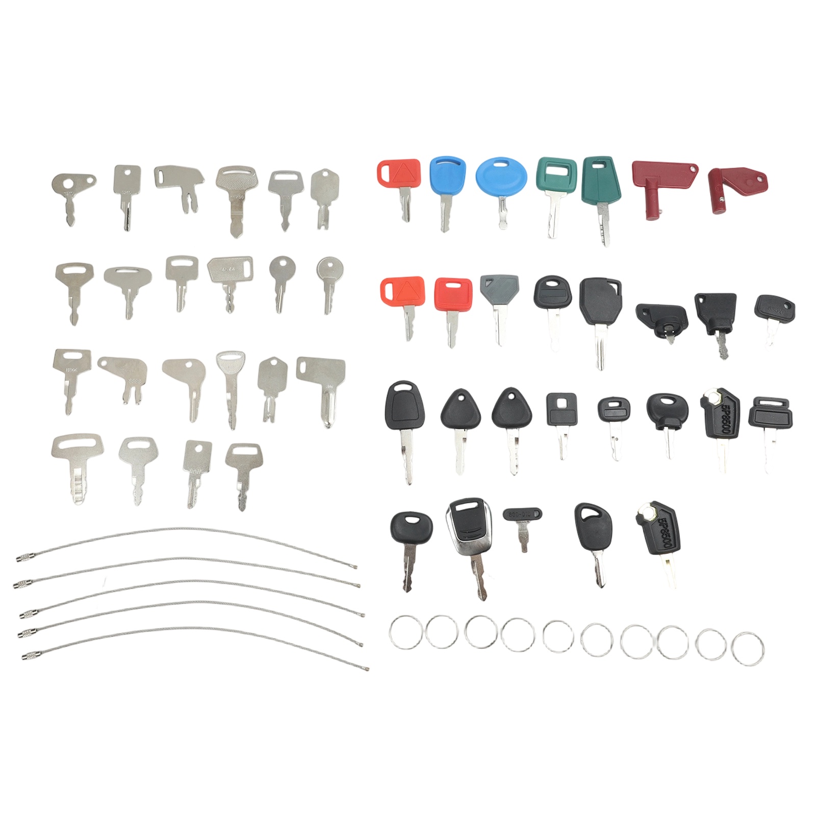 50pcs Heavy Equipment Keys Mas - Heavy Equipment Used 评论和价格